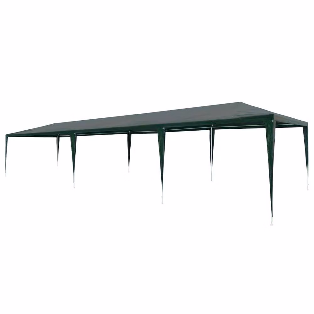 Berkfield Home Party Tent, Green, W: 9 m, D: 3 m – 2