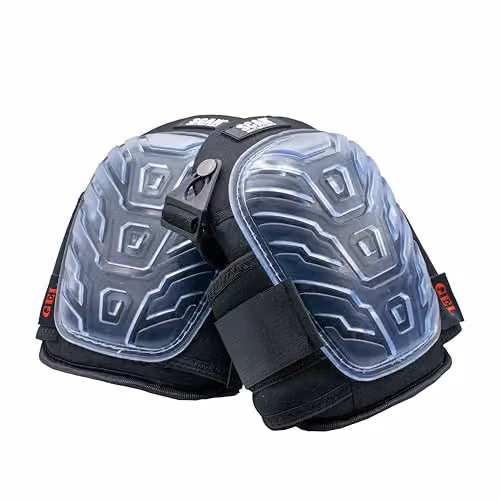 Scan PPEKPGEL Professional Gel Kneepads, Black