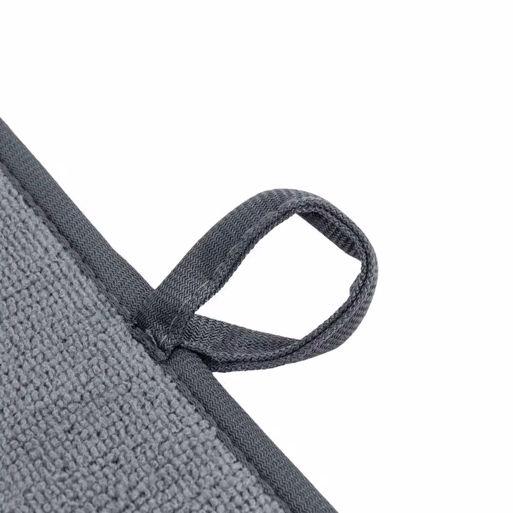 JVL Sesha Absorbent Microfibre Dish Drying Mat in Grey – 3