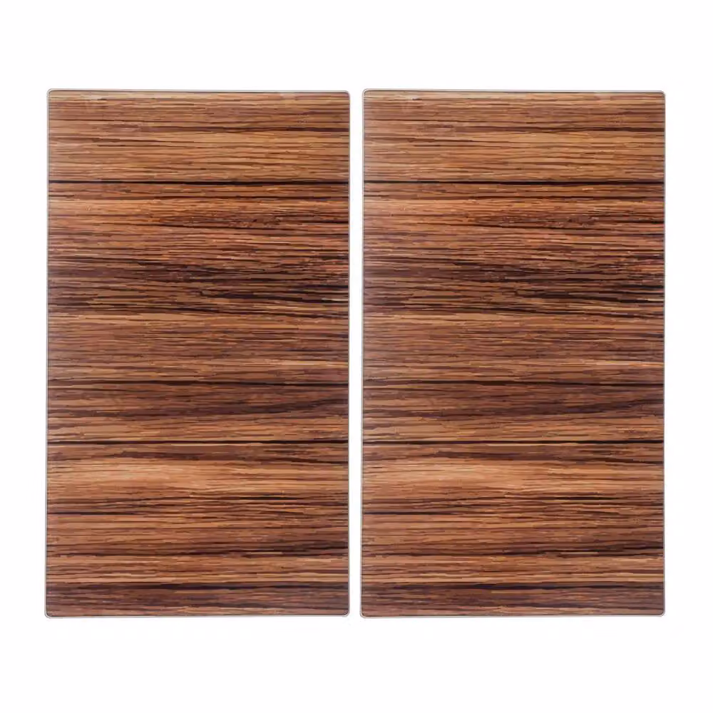 PAWNORA Rectangular Wood Effect Cutting and Chopping Board in Brown – 2