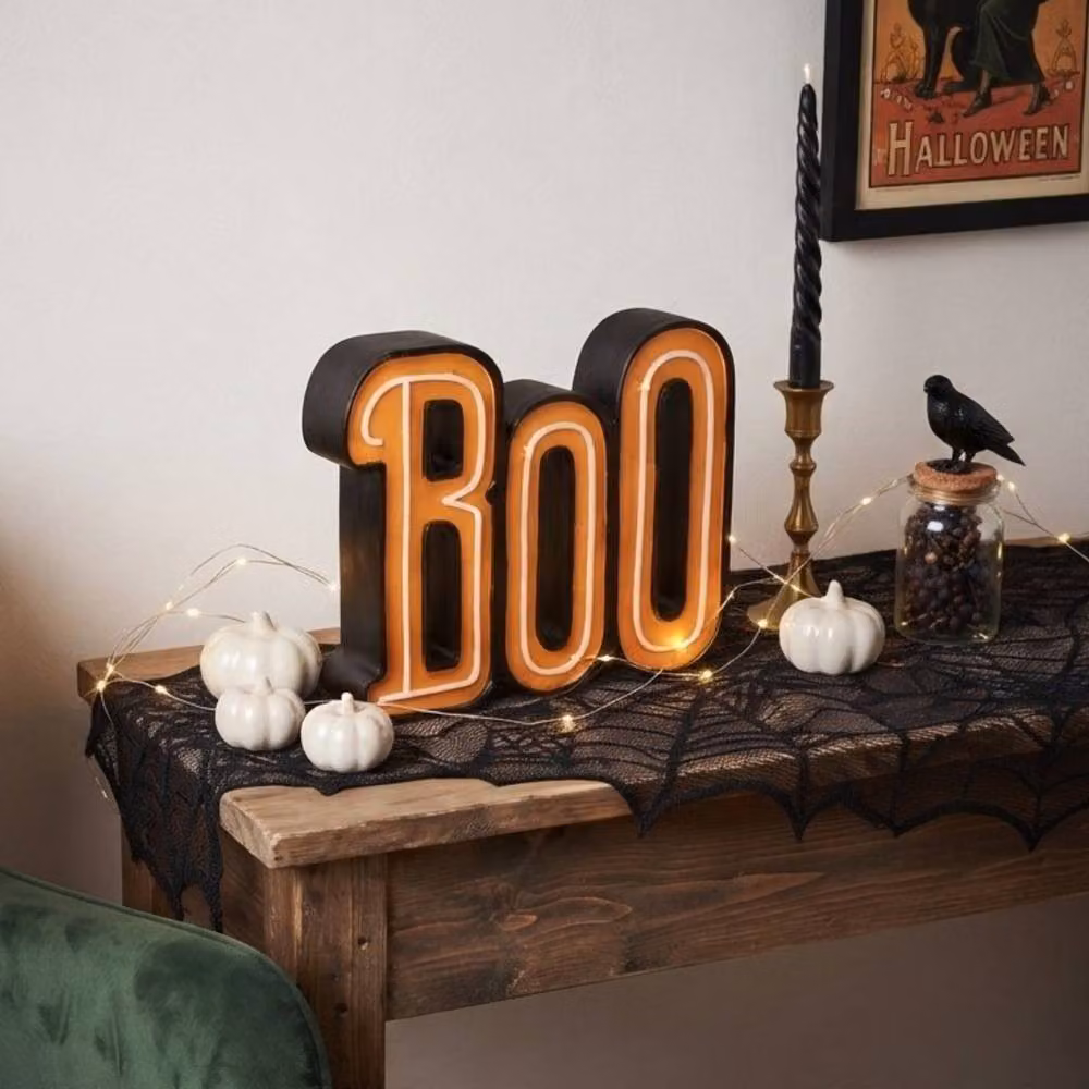 Garden Greatness Multicolour Halloween LED Light Tabletop Display Sign Decor – 2