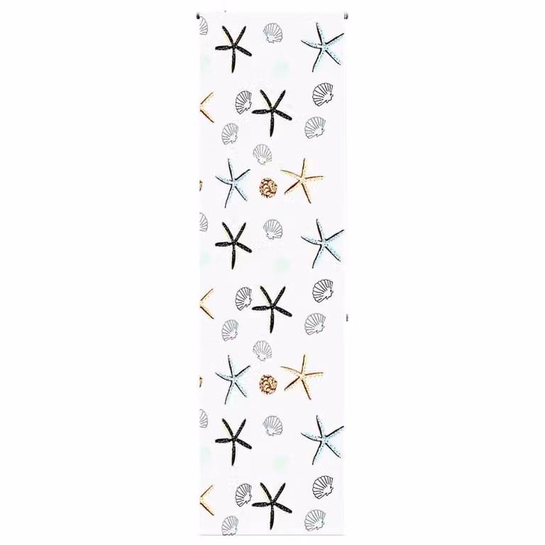 Berkfield Home Multicolour Shower Roller Blind W: 70 cm, H: 240 cm