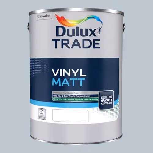 Dulux Water Based Matt Dispersion Paint in Coastal Grey, 5 l