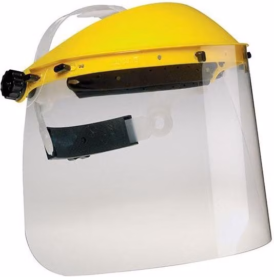 Scan Standard Face Shield Visor in Clear Plastic (EN 166)
