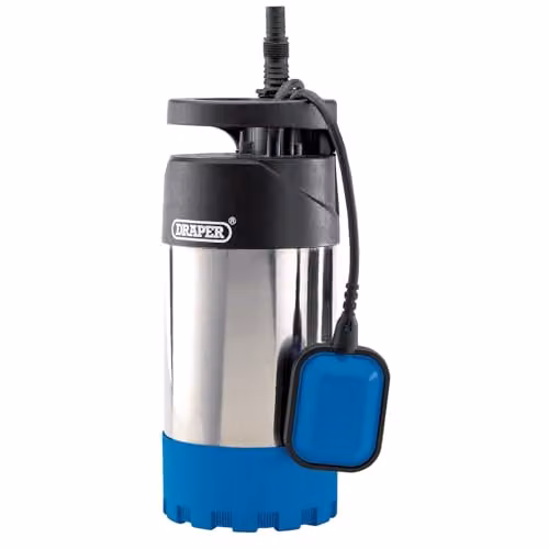 Draper 98921 Deep Water Submersible Well Pump with Float Switch, 1000W, Blue