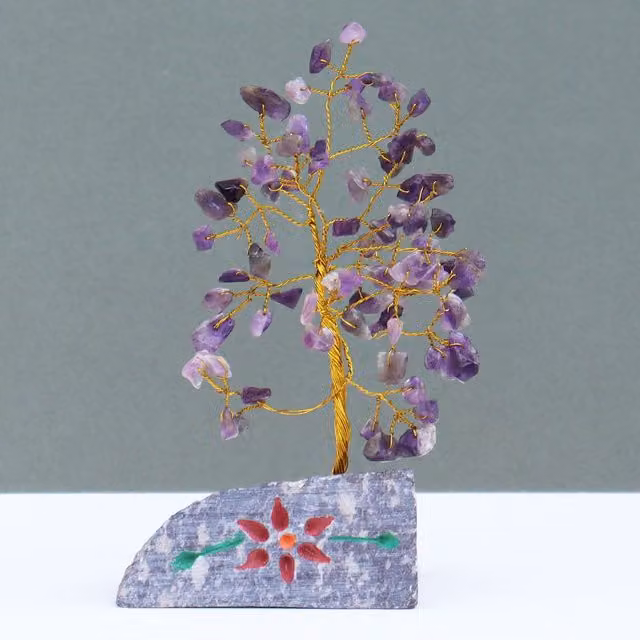 KDMD Amethyst 80 Stone Tabletop in Purple – 1
