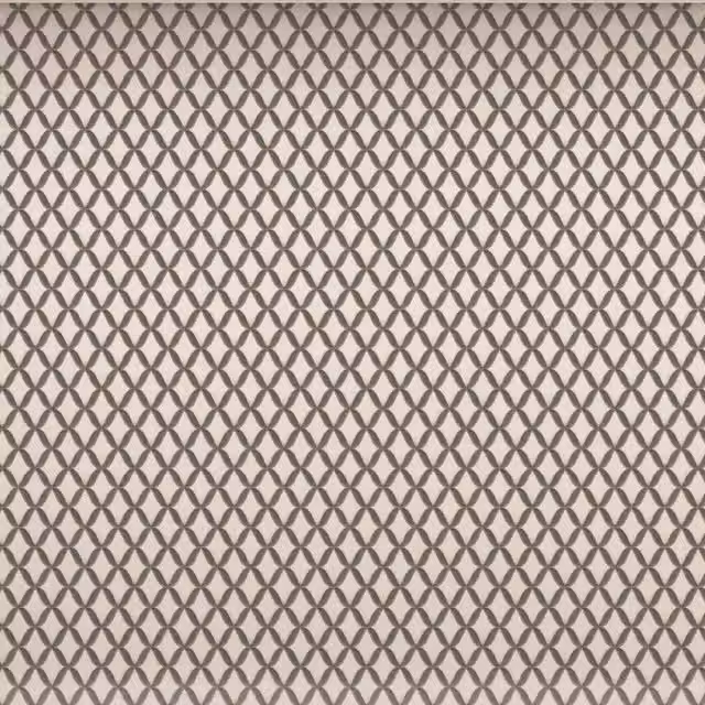Debona Fabric Touch Floral Geometric Diamond Textured Vinyl Wallpaper in Black