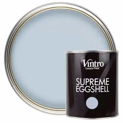 Vintro Aurora Blue Grey Satin Furniture Paint, 1 Litre