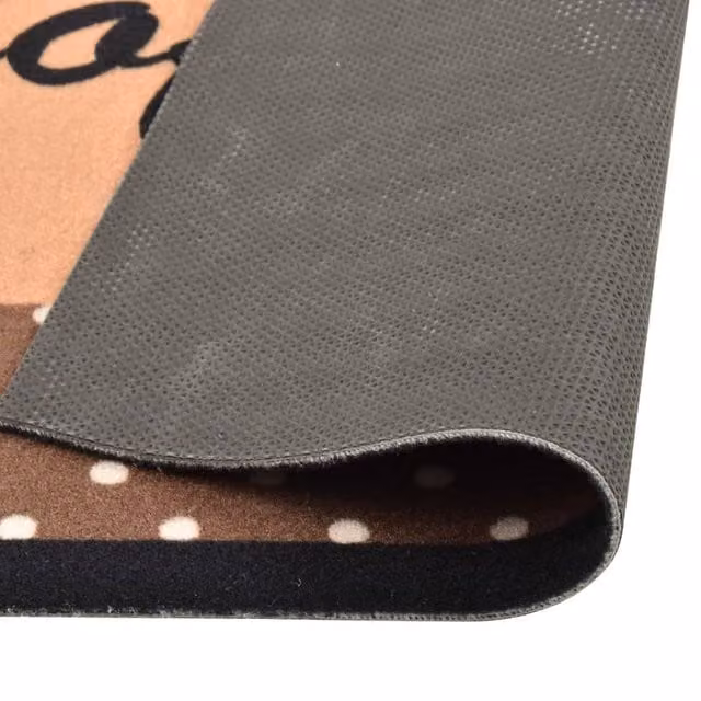 Berkfield Home Washable Dotted Kitchen Carpet, Brown and Multicolour, W: 60 cm, L: 180 cm – 1