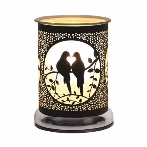 Aroma Accessories Electric Touch Wax Melter, Black Doves Cylinder, Height: 17 cm – 1