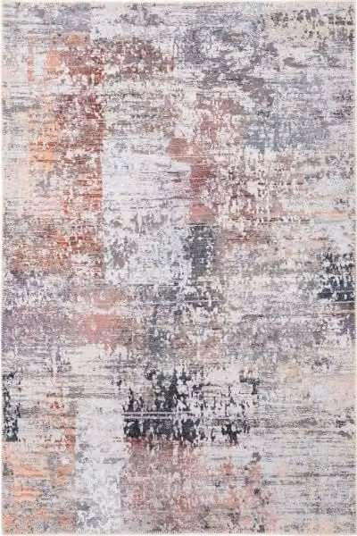 Kukoon Abstract Multicolour Large Area Rug, Washable and Non-Slip, W/D: 80 x 300 cm