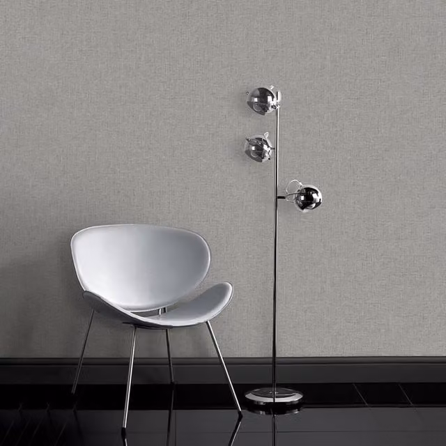 SK Filson Modern Geometric Abstract Washable Wallpaper in Grey