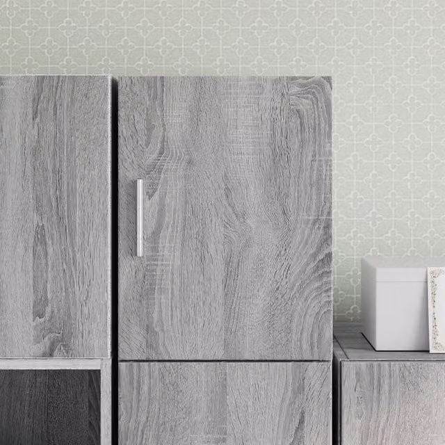 Berkfield Home Grey Sonoma Wall Cabinet W/D/H: 30 x 42.5 x 40 cm