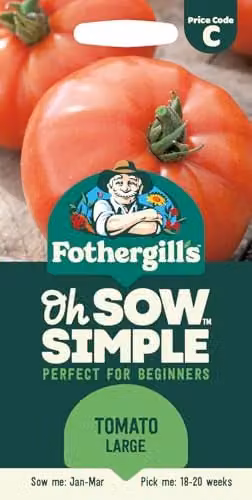 Mr Fothergill's Oh Sow Simple Red Tomato Large Vegetable Seeds – 1