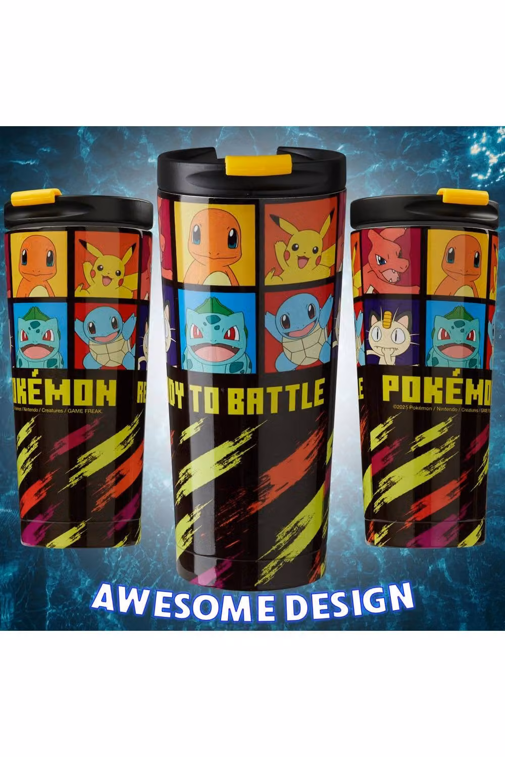 Get Trend Pokemon Insulated Stainless Steel Travel Mug, 425 ml, Multicolour – 10