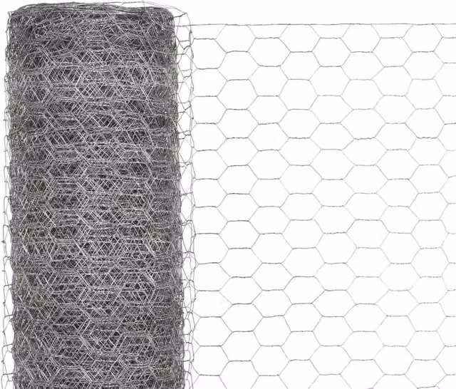 Berkfield Home Sturdy Galvanised Steel Chicken Wire Fence, Silver, W: 1.5 m, L: 25 m – 1