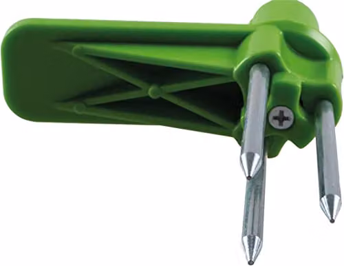 St Helens Home & Garden Stand-Up Manual Weed Remover in Metallic Silver and Green – 2