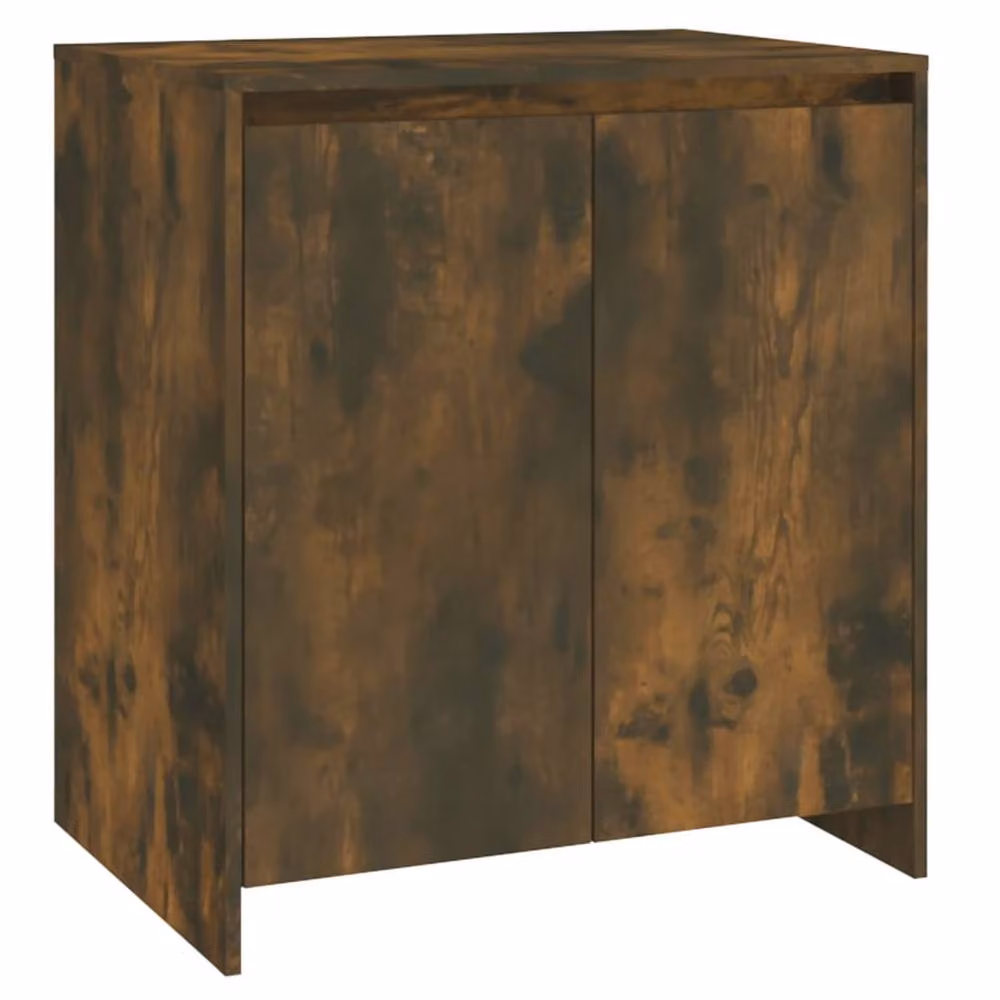 Berkfield Home Smoked Oak Sideboard in Brown, W/D/H: 70 x 41 x 75 cm – 2