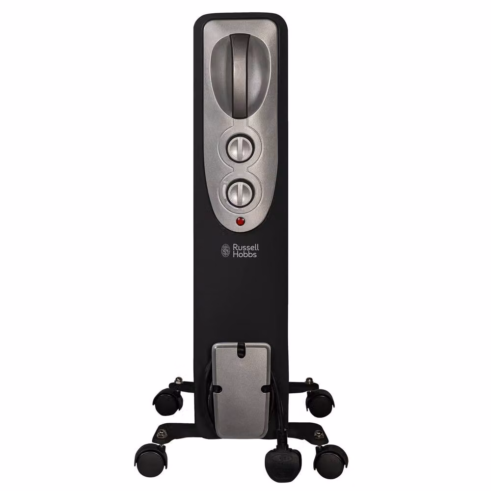 Russell Hobbs 2000W 9 Fin Oil Filled Radiator Black RHOFR5002 – 3