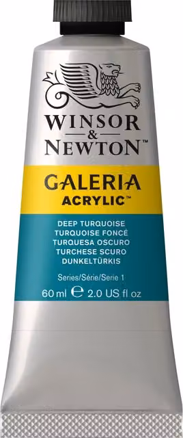 Winsor & Newton Galeria Acrylic Paint in Turquoise, 15 ml
