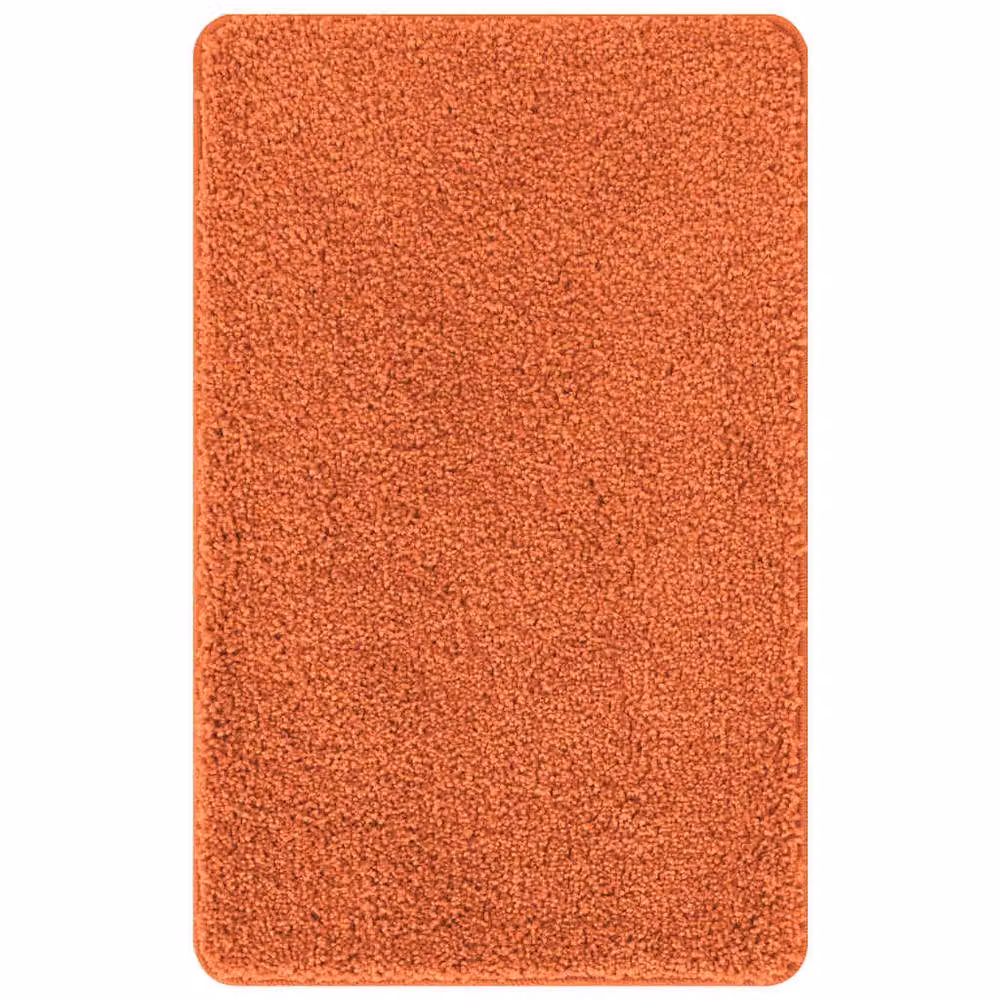 Berkfield Home Modern Rectangular Non-Slip Bath Mat, Orange, W: 80 cm, D: 50 cm – 2