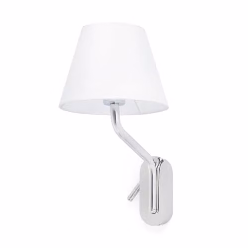 Netlighting Eterna Faro Barcelona Chrome LED Wall Reading Light with E27 Socket – 1