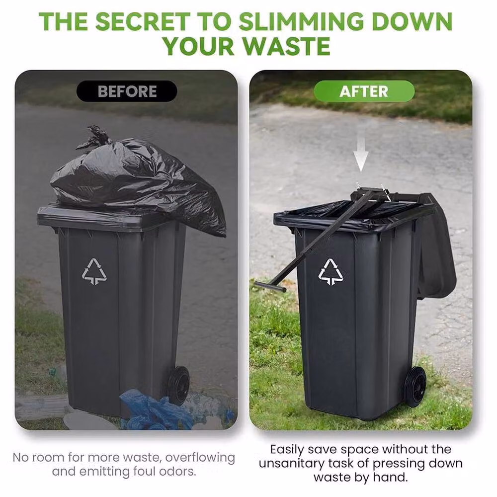 Kelvenix Wheelie Bin Compactor in Black – 3