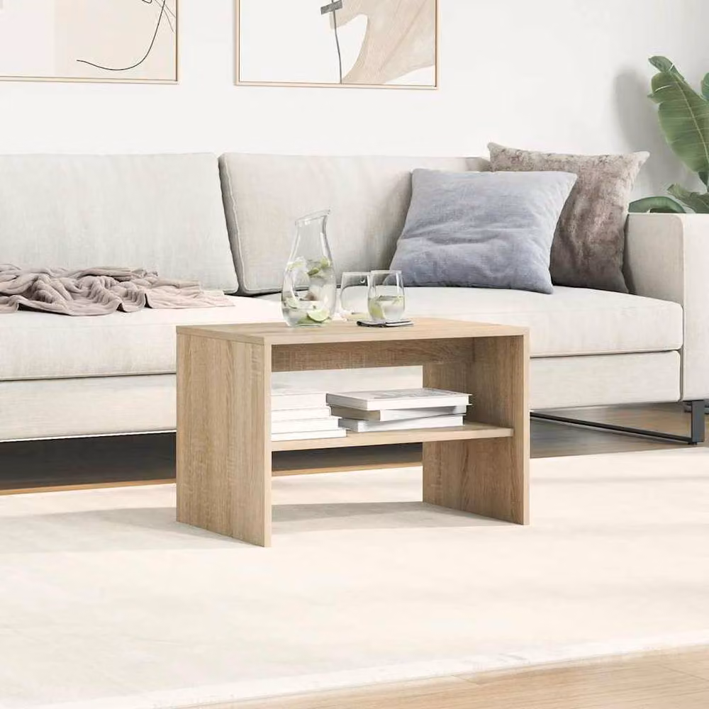 Berkfield Home Sonoma Oak TV Cabinet in Brown, W/D/H: 60 x 40 x 40 cm – 2