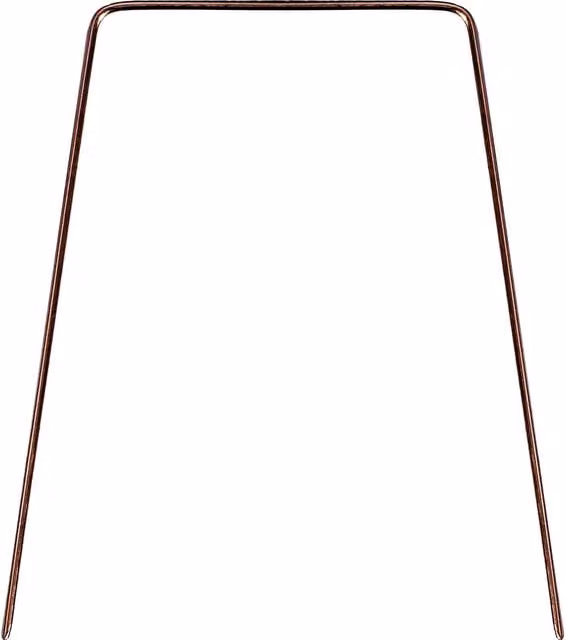 Pegdev Copper-Coated Steel Groundcover Staples for Weed Membrane and Netting, Copper – 1