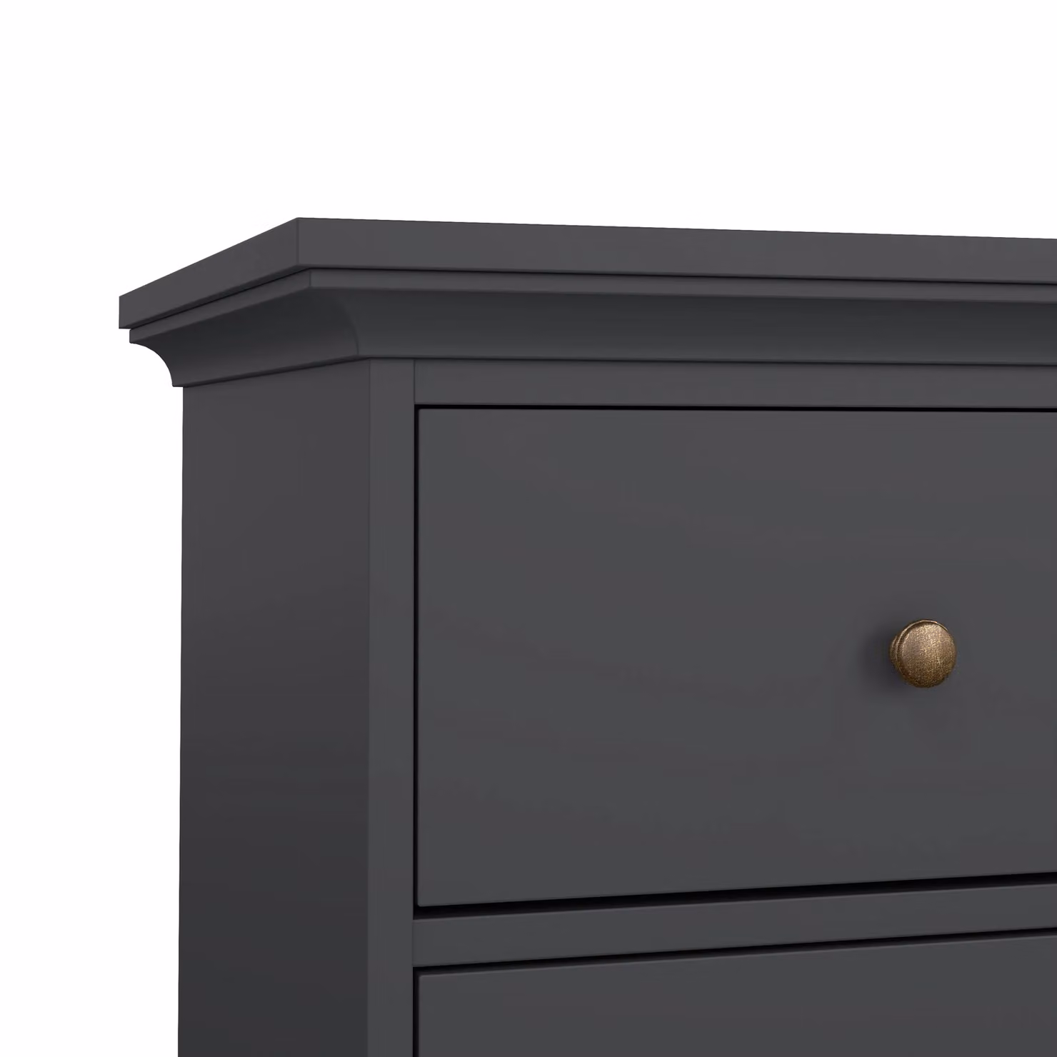 Furniture To Go Paris Chest of 8 Drawers in Grey Matt – 6