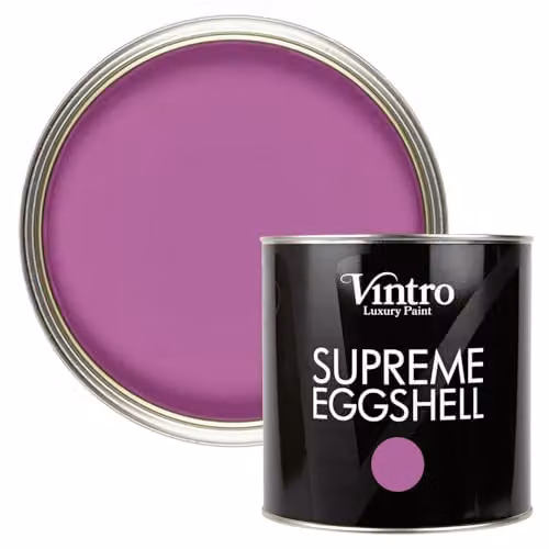 Vintro Orchid Purple and Pink Eggshell Paint for Walls, Wood and Trim, 2.5 l