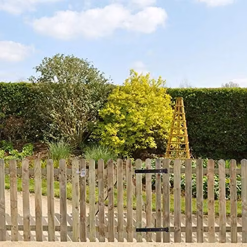 Forest Garden Ultima Pale Gate, Brown, Height: 90 cm – 2
