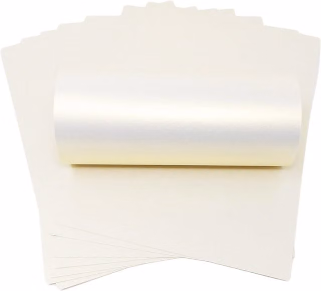 Syntego 10 Sheets of Gold Satin A4 Construction Paper
