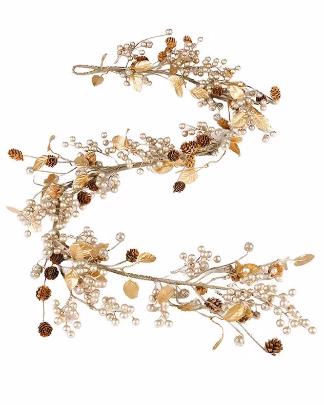 Dibor Magical Forest Multicolour Christmas Table Decoration Garland 1.5m – 2