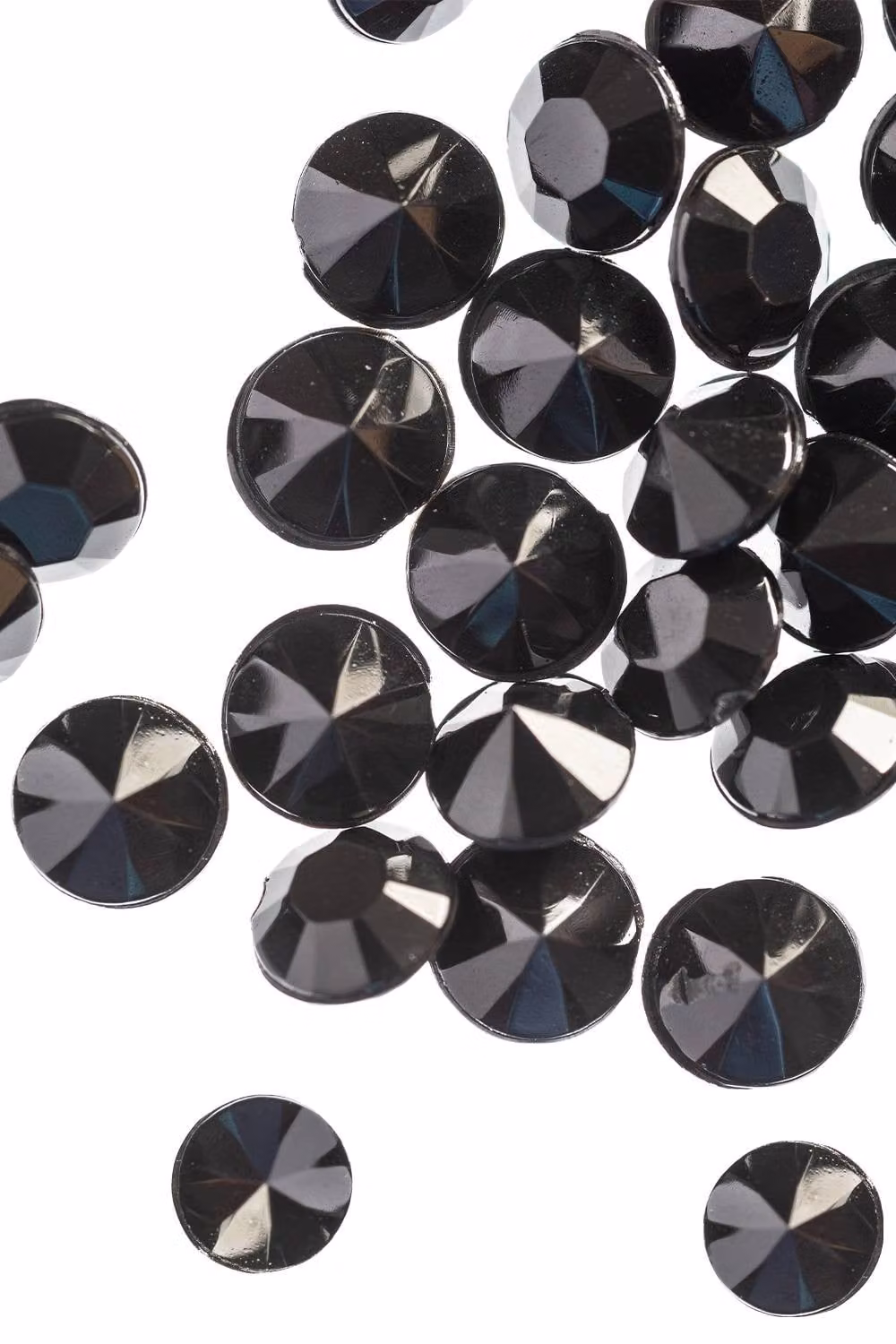 Neel Blue Black Acrylic Rhinestone Round Table Confetti Scatters, 2000 Pieces – 2