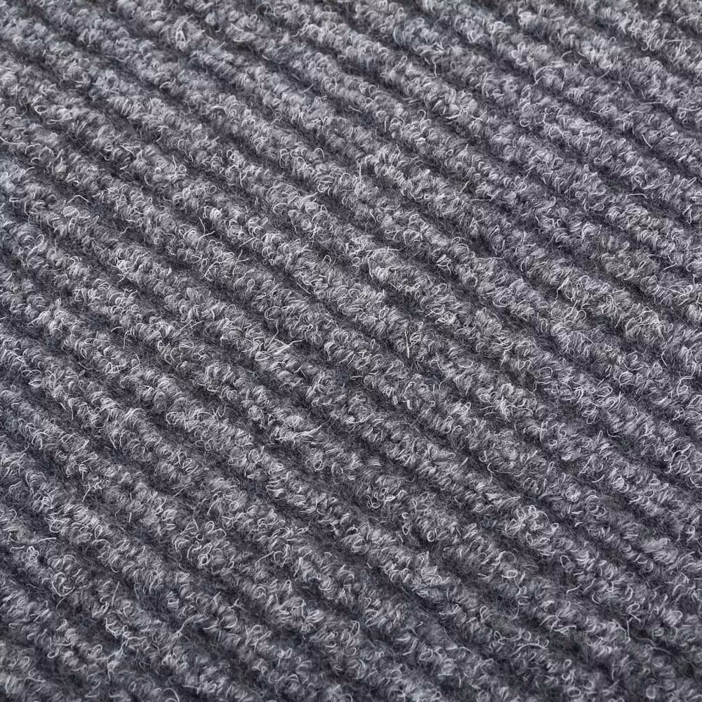 Berkfield Home Modern Grey Round Dirt Trapper Carpet Runner, Diameter: 100 cm – 2