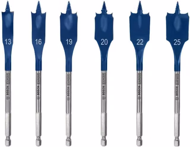 Bosch Blue Auger Spade Drill Bit 6.0 mm
