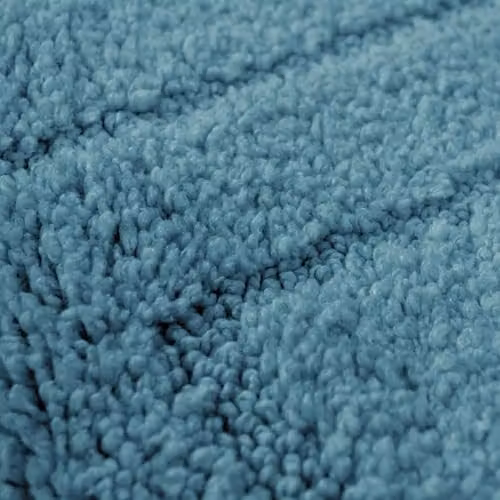 Allure Bath Fashions Two Piece Non-Slip Microfibre Bath and Pedestal Mat Set in Petrol – 2