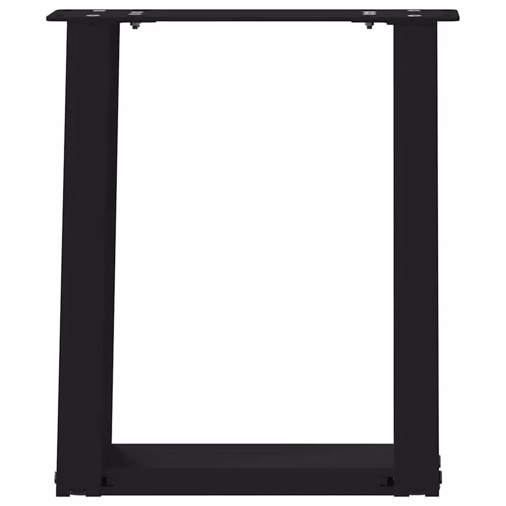 Berkfield Home U-Shaped Steel Coffee Table Legs, 2 Pieces, Black, W: 28 cm, H: 42.5 cm – 4