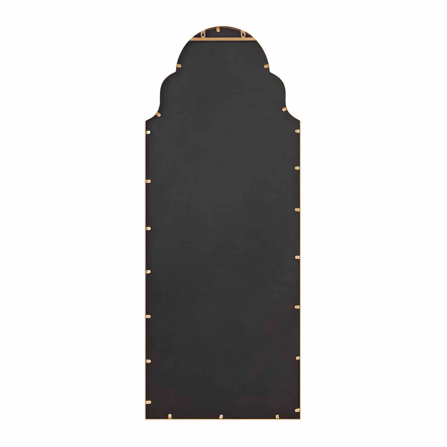 FurnitureboxUK Hima Gold Metal Framed Moroccan Arch Glam Wall Mirror – 2