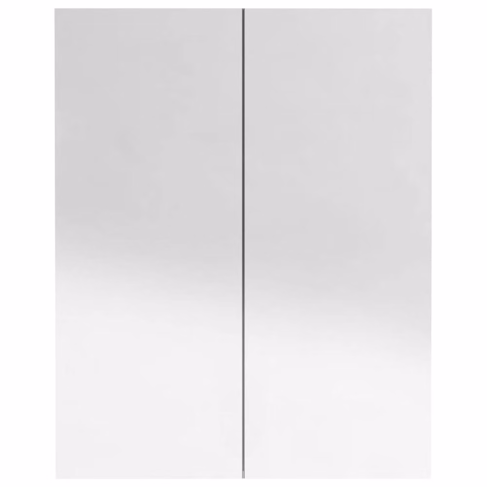 Berkfield Home Modern Glossy Black Bathroom Mirror Cabinet, W/D/H: 60 x 15 x 75 cm – 4