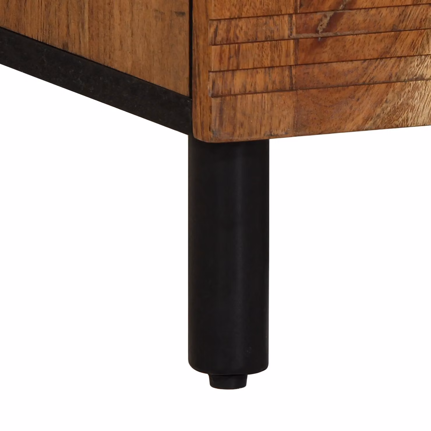 Berkfield Home Modern Acacia Wood Sideboard in Brown, W/D/H: 60 x 33 x 75 cm – 5