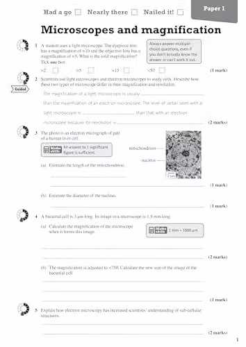 Pearson Revise AQA GCSE Biology Higher Revision Workbook for 2025 and 2026 Exams – 2