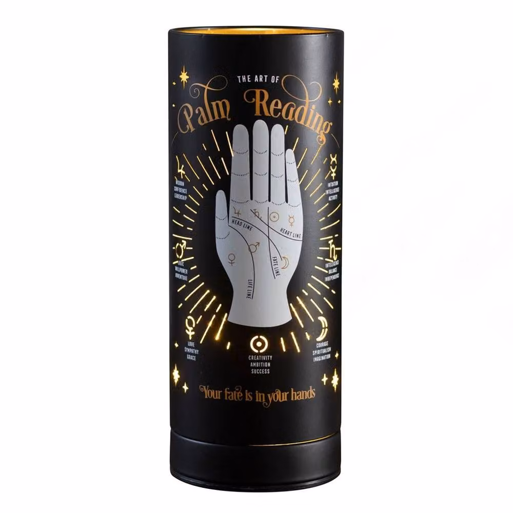 Uniqueful Palm Reading Electric Aroma Tabletop Lamp in Black – 2