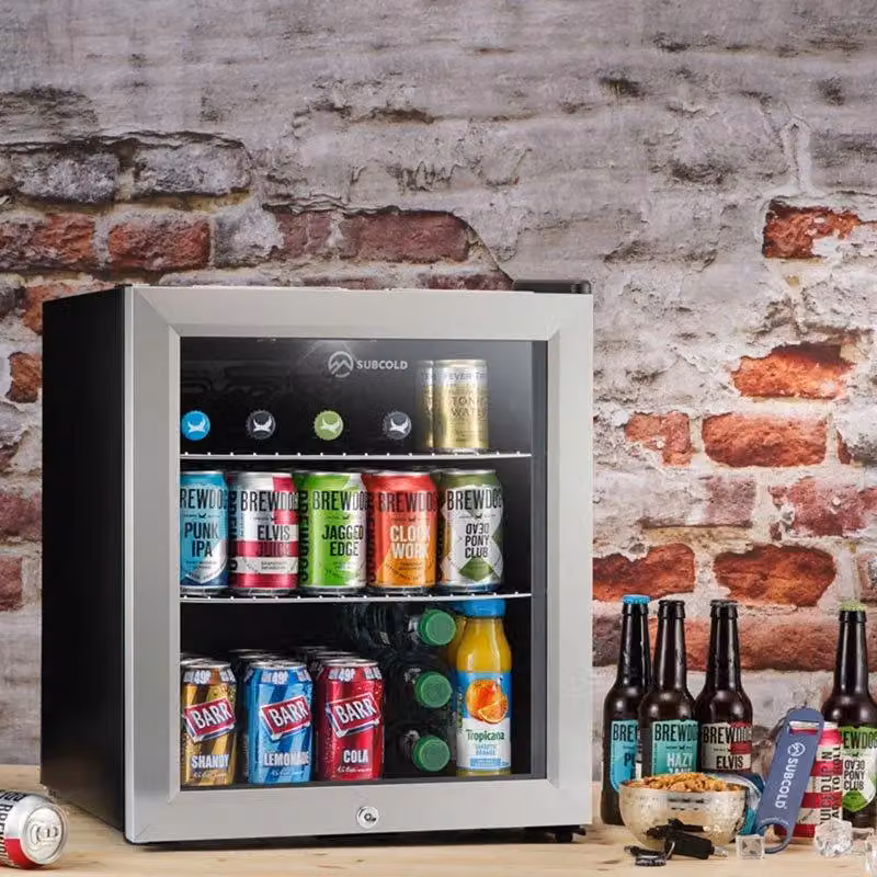 Subcold Super50 LED Mini Fridge 50L Drinks Chiller in Silver (Energy Class E) – 2