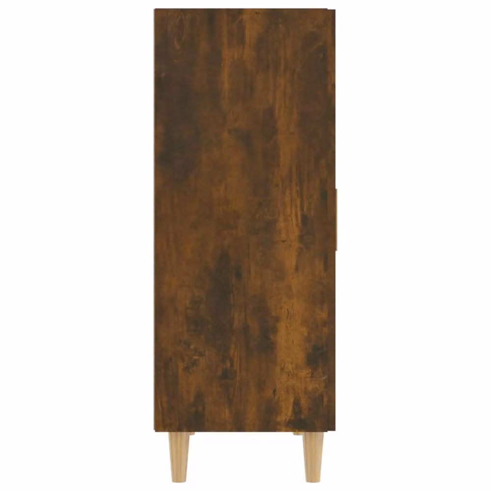 Berkfield Home Sideboard in Smoked Oak Brown, W/D/H: 70 x 34 x 90 cm – 3