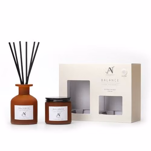 Aroma Naturals Brown Glass Tabletop Decor