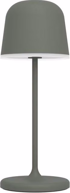 Eglo MANNERA-S Portable Green LED Table Light with Rechargeable Battery and Dimmable Touch Control