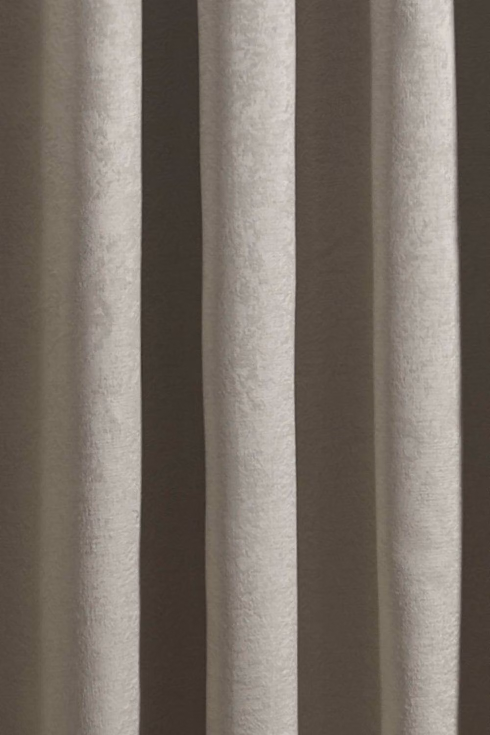 Fusion Strata Dim Out Woven Eyelet Single Panel Door Curtain in Sand, Width: 168 cm, Drop: 214 cm – 2
