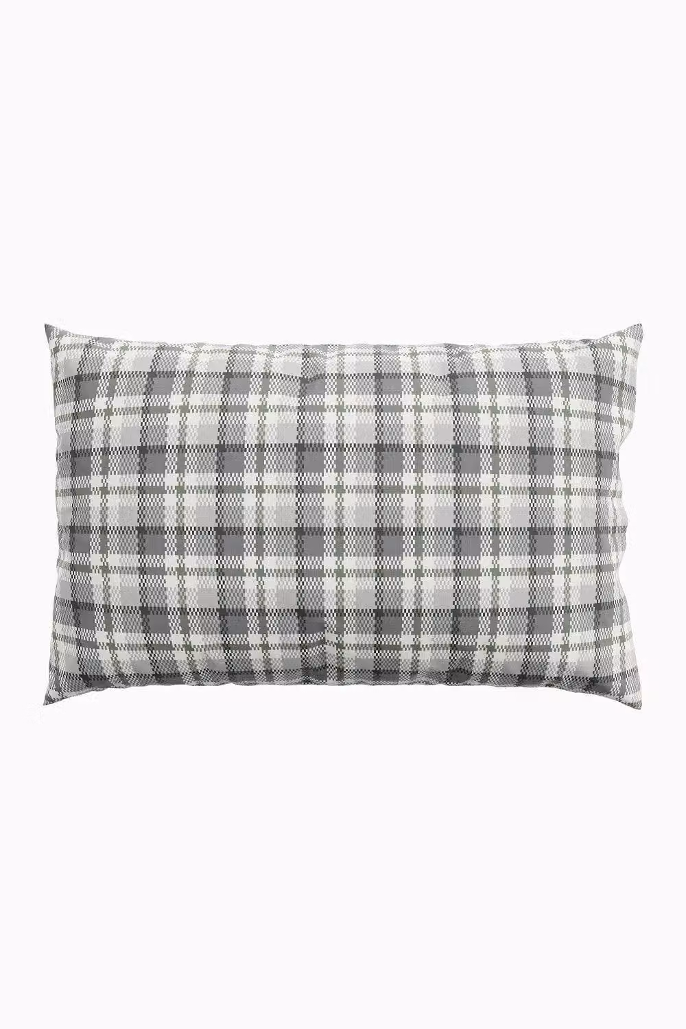 Helena Springfield Cosy Check Brushed Cotton Duvet Cover and Pillowcase Set, Grey, W/D/H: 90 x 200 cm – 2